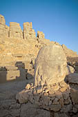 Nemrut Dagi Milli Parki, the tomb of King  Antiochos I, east terrace